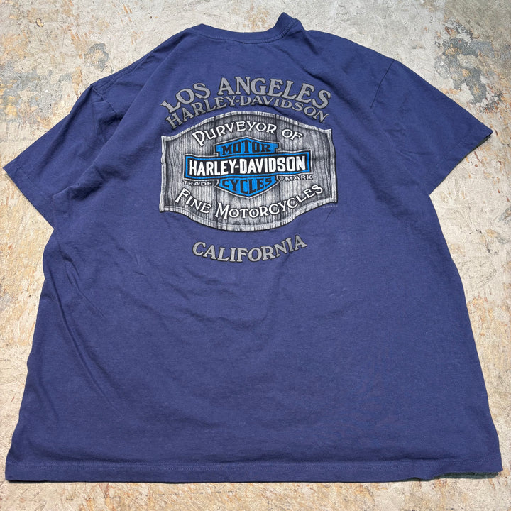 古着 USA製 Harley-Davidson/ハーレーダビッドソン/ プリントTシャツ/ サイズXL