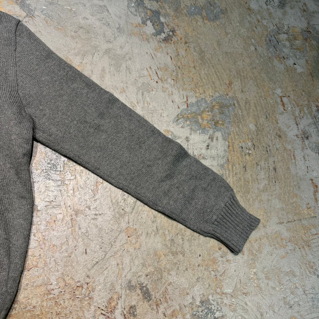 Used clothing POLO by Ralph Lauren/High button knit sweater/Size S