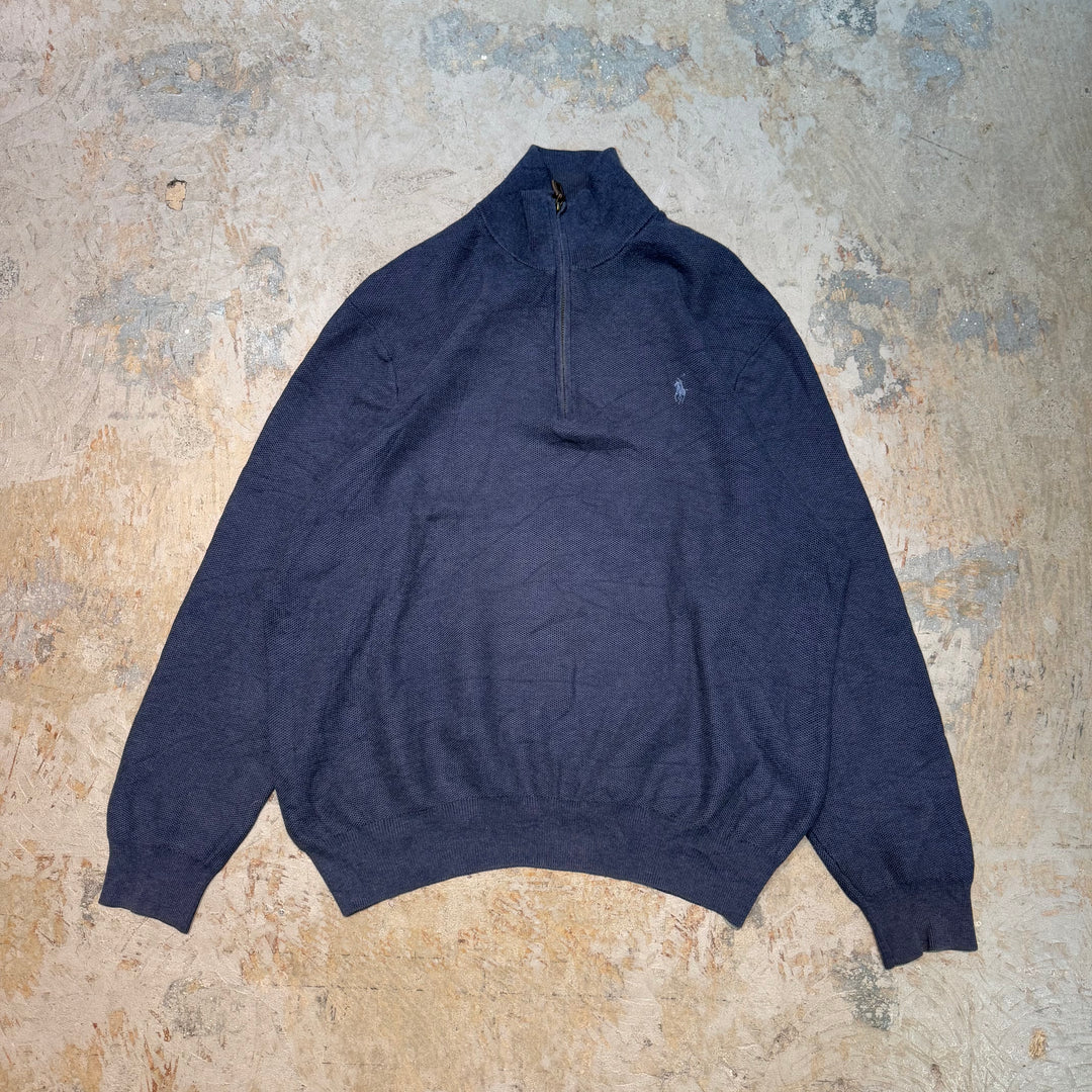 Ralph Lauren/ Polo Ralph Lauren/ Half Zip 니트 스웨터/ 크기 XL의 중고 의류 폴로