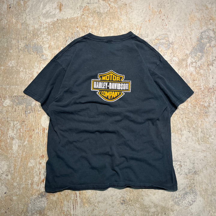 古着 Harley-Davidson/ハーレー ダビッドソン プリントTシャツ サイズL相当