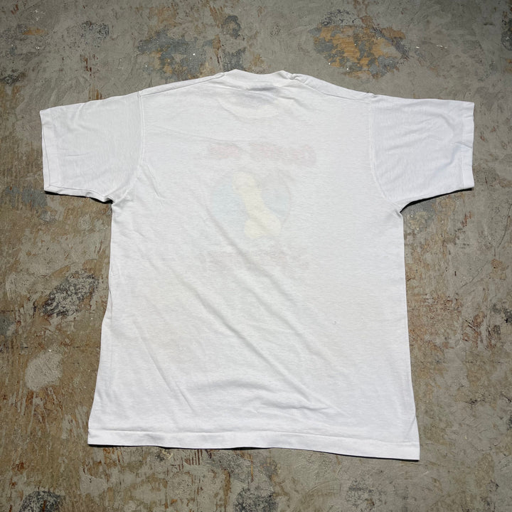 #4294 Unknow/short sleeve t-shirt Tee/シングルステッチ/COUVRE MOI... J'RENTRE!/半袖Tシャツ/90's/サイズXL