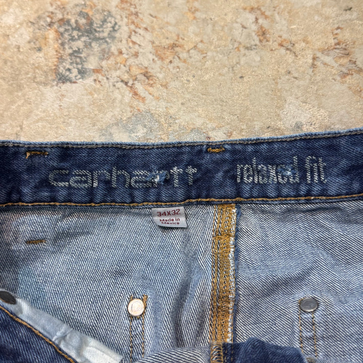 古着 Carhartt/ カーハート/ ダブルニーデニムペインターパンツ/ 実寸サイズ30×29