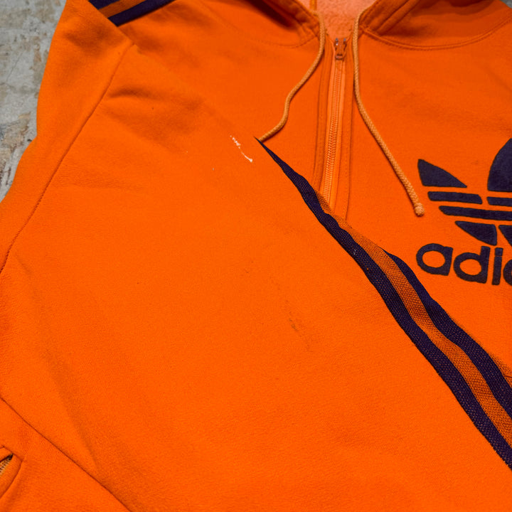 Used clothing 60's~ adidas/Track jacket/Hooded/Equivalent to size M-L