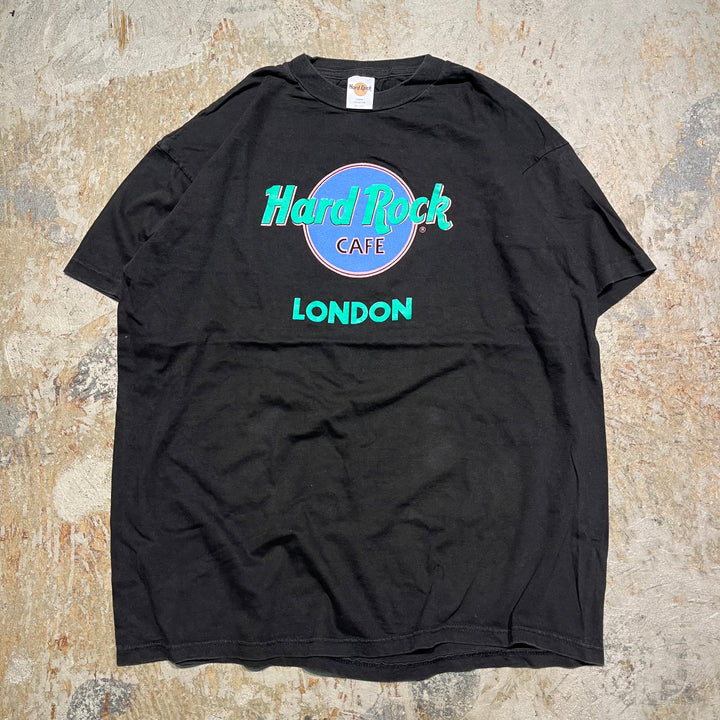 #4455 古着 hard Rock/short sleeve t-shirt Tee/半袖シャツ/シングルステッチ/90's/サイズL