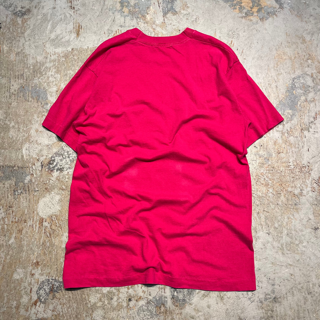 #4627 Used clothing unknown/short sleeve print t-shirt Tee/short sleeve print t-shirt/single stitch/Rooney Tunes/Made in USA/Sylvester/Size L