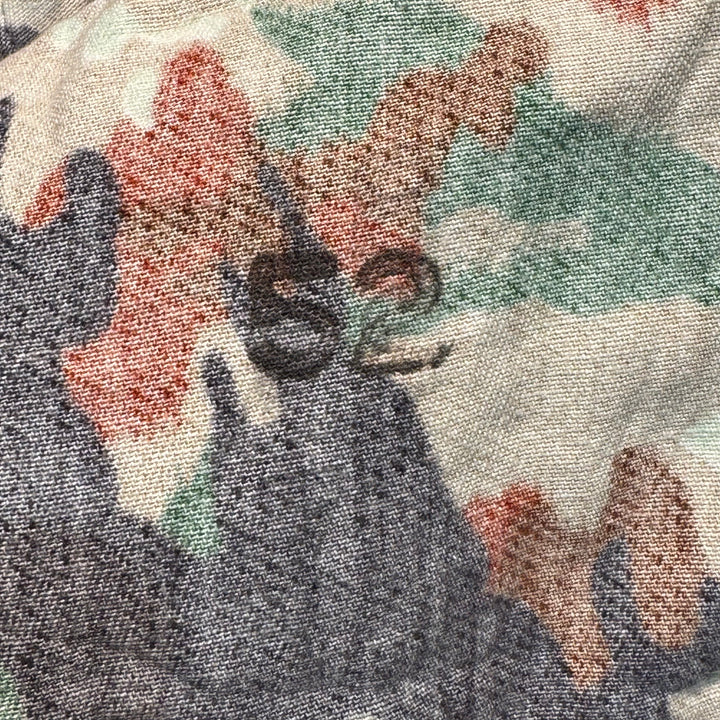 Used clothing SWISS ARMY/ Swiss Army/ M-60/ Alpen Camo/ Military Jacket/ Size L