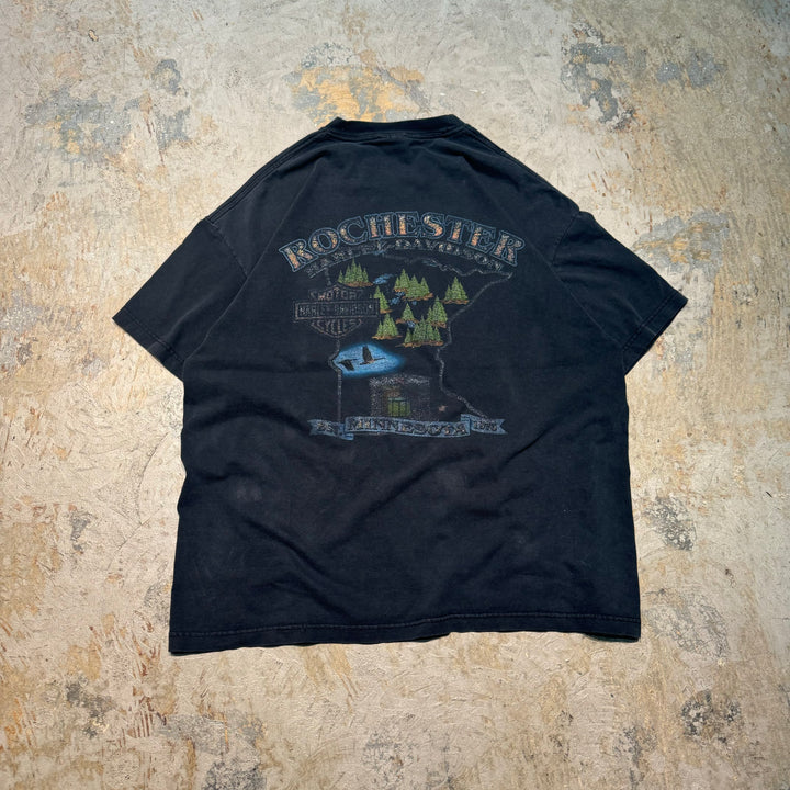 古着 USA製 Harley-Davidson/ハーレーダビッドソン/ プリントTシャツ/ サイズXL