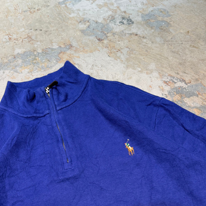 Ralph Lauren/ Polo Ralph Lauren/ Half Zip 니트 스웨터/ 사이즈 M의 사용 의류 폴로