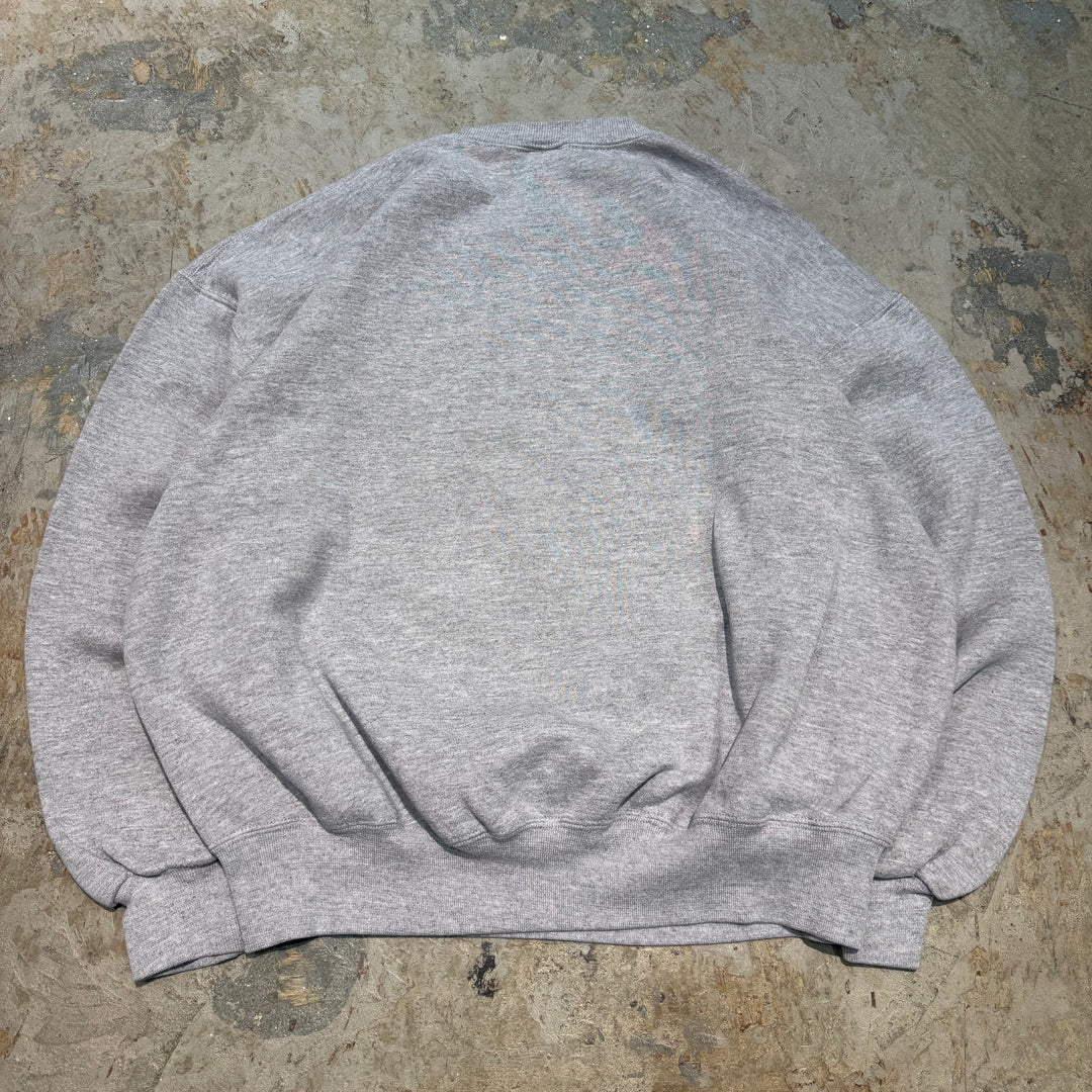 古着 USA製 90's~ RUSSELLATHLETIC/ ラッセル アスレチック/ クルーネックブランクスウェット/ 無地/ Vガゼット/ サイズXL