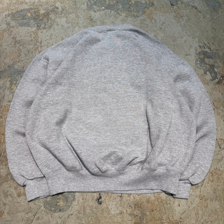 古着 USA製 90's~ RUSSELLATHLETIC/ ラッセル アスレチック/ クルーネックブランクスウェット/ 無地/ Vガゼット/ サイズXL