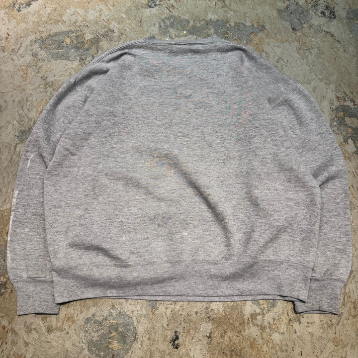 古着 USA製 90's~ RUSSELLATHLETIC/ ラッセル アスレチック/ クルーネックブランクスウェット/ 無地/ Vガゼット/ サイズXL