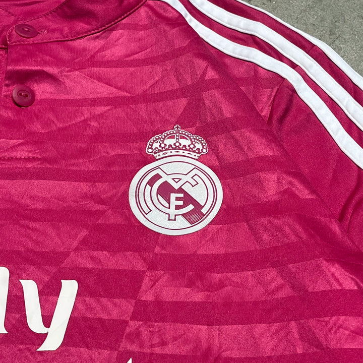 #4441 古着 Real Madrid/レアルマドリード/adidas/アディダス/Football/フットボール Tee/サンティアゴ・ベルナベウ/RONALDO/サイズL