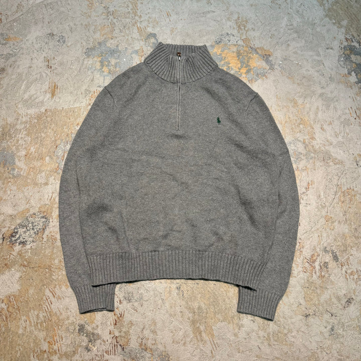 旧衣POLO by Ralph Lauren/ POLO by Ralph Lauren/半拉链针织毛衣/尺寸M