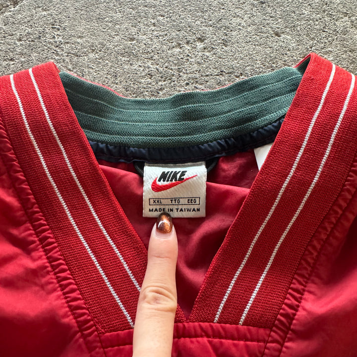 빈티지 Nike/Nike/풀오버 나일론 재킷/크기 XXL