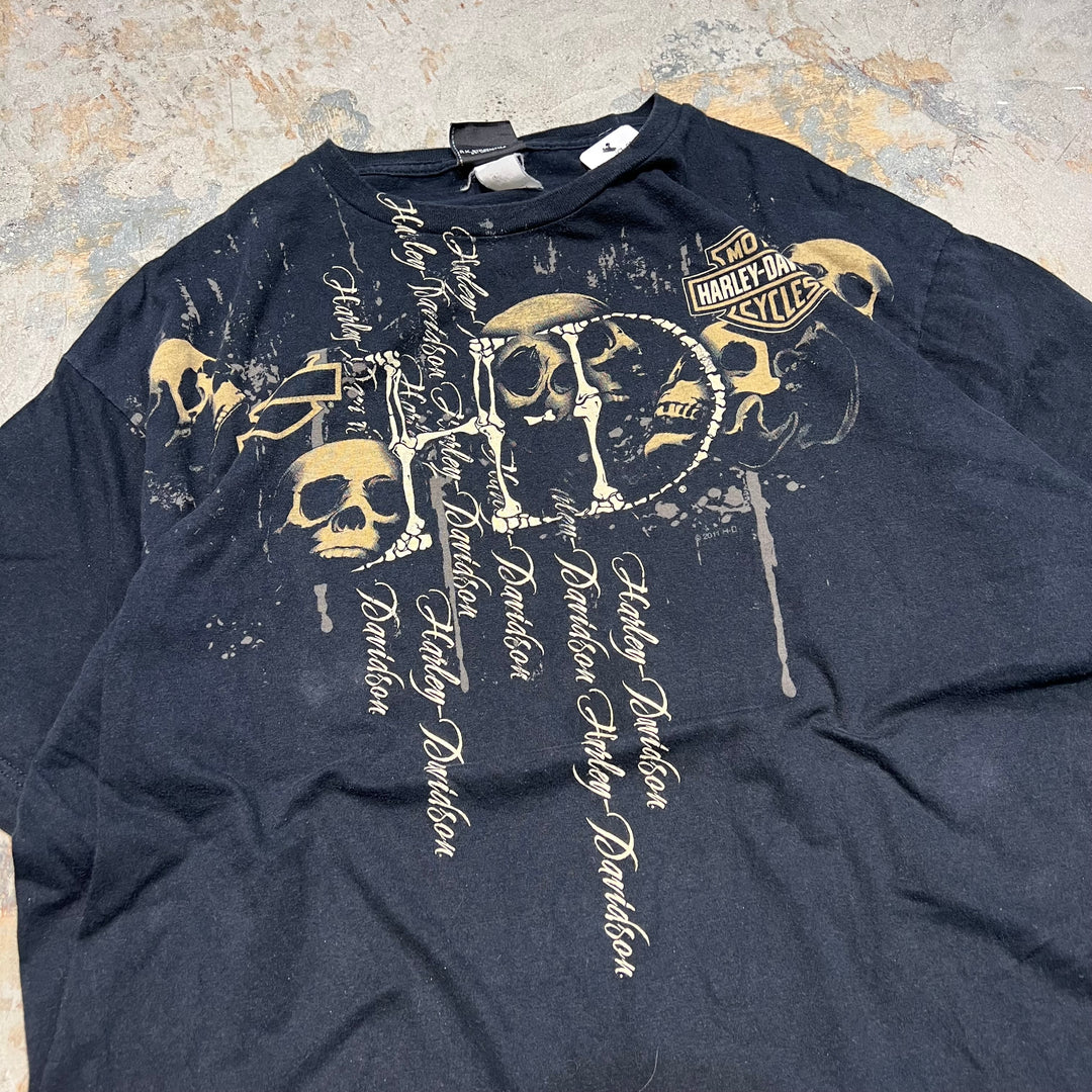 Used clothing Harley-Davidson / Dallas, Texas Store / Printed T-shirt / Size 2XL