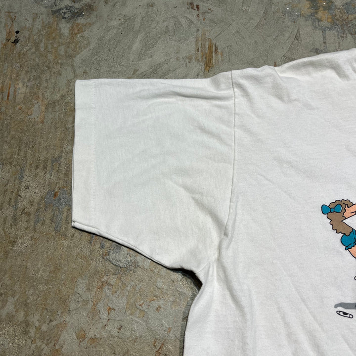 빈티지 80 년대/ji 벤턴 "Mr. Dad"/빈티지 싱글 스티치 인쇄 티셔츠/크기 XL