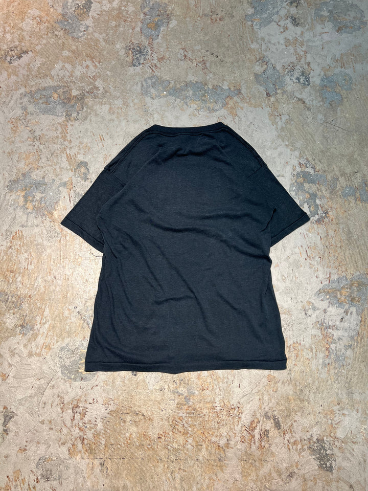 #MA148 古着  86's NINJA/ 忍者 /  ヴィンテージ シングルステッチ プリントTシャツ/サイズL相当