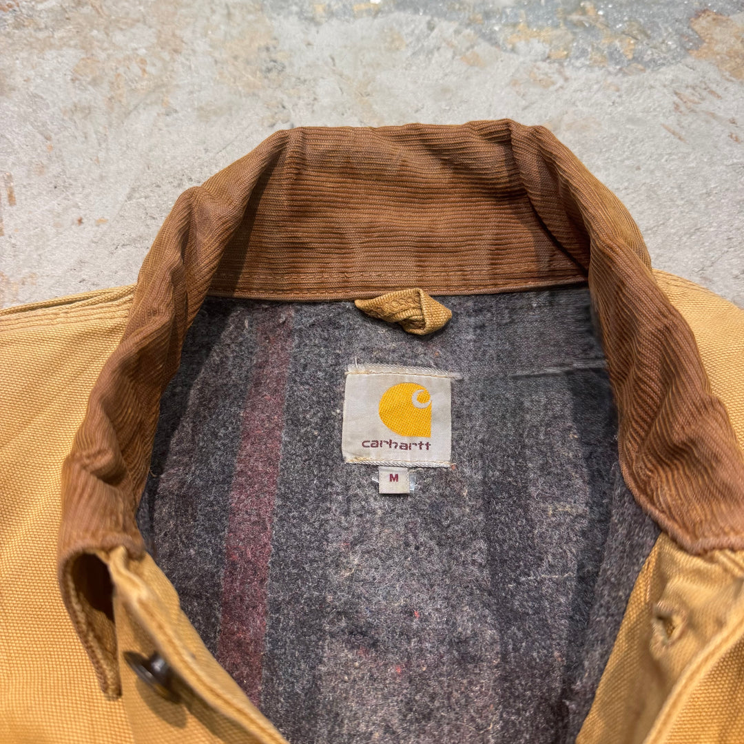 古着 carhartt/ カーハート/ ミシガンチョアコート/ ダック地/ 裏地ブランケット/ サイズM