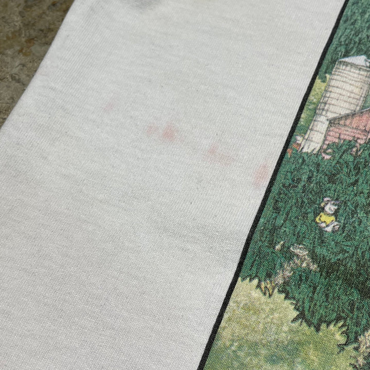 #4300 SCREEN STARS/short sleeve t-shirt Tee/シングルステッチ/半袖Tシャツ/90's/PULL FOR PIONEER!/MADE IN USA/サイズL