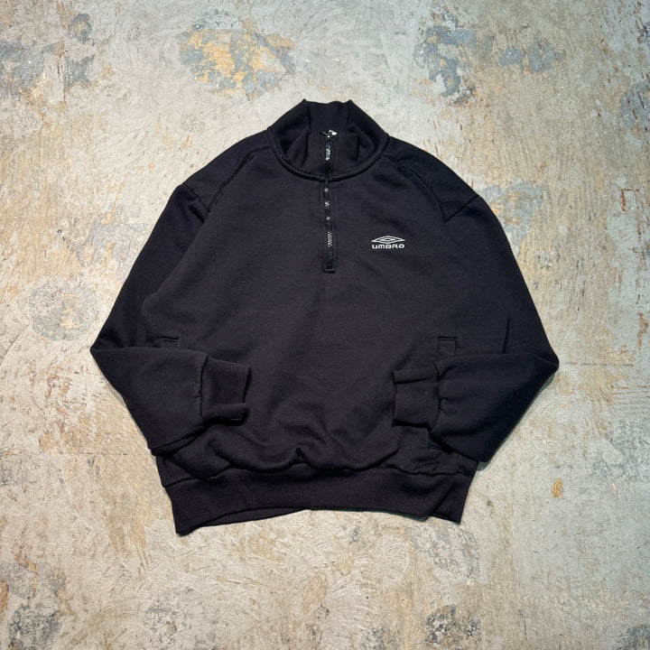古着 UMBRO/アンブロ/ハーフジップスウェット/サイズM