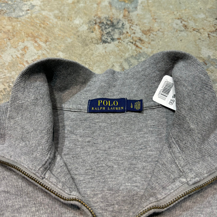 旧衣POLO by Ralph Lauren/ POLO拉尔夫劳伦/半拉链针织毛衣/尺寸L