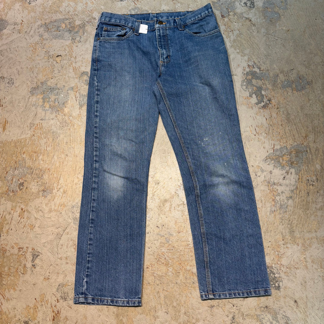 Used clothing Carhartt/ Denim pants/ Actual size 33 x 29