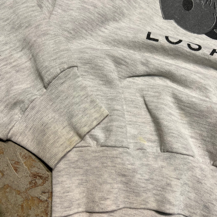 #3996 古着 Unknow/Crew neck sweat/クルーネックスウェット/RAIDERS LOSANGELES/MADE IN U.S.A/サイズ L