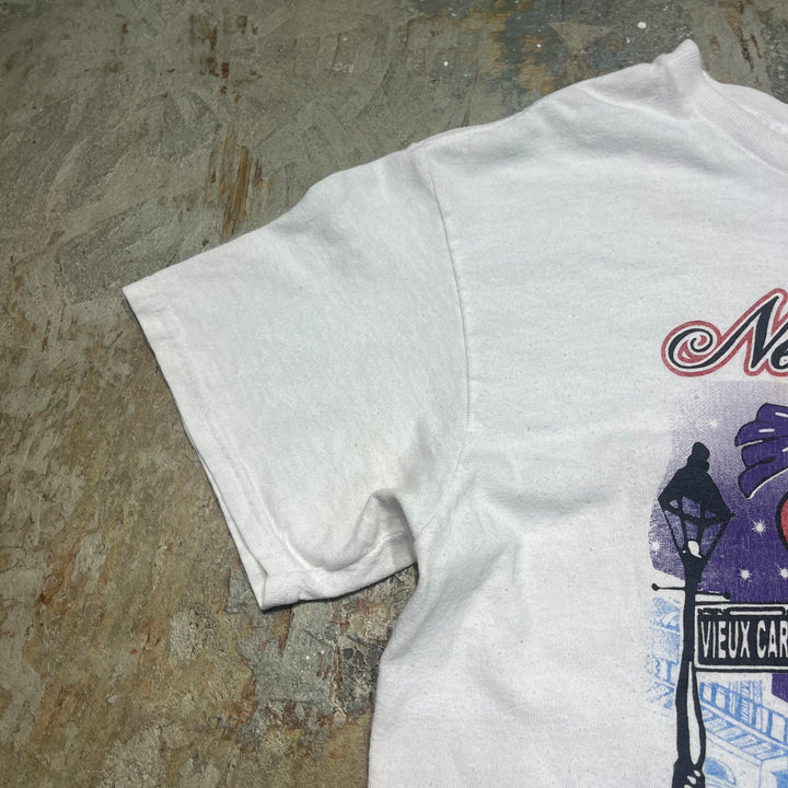 古着 90's ベティ・ブープ/ニューオーリンズ/フレンチクォーター /ヴィンテージ シングルステッチプリントTシャツ/サイズL相当