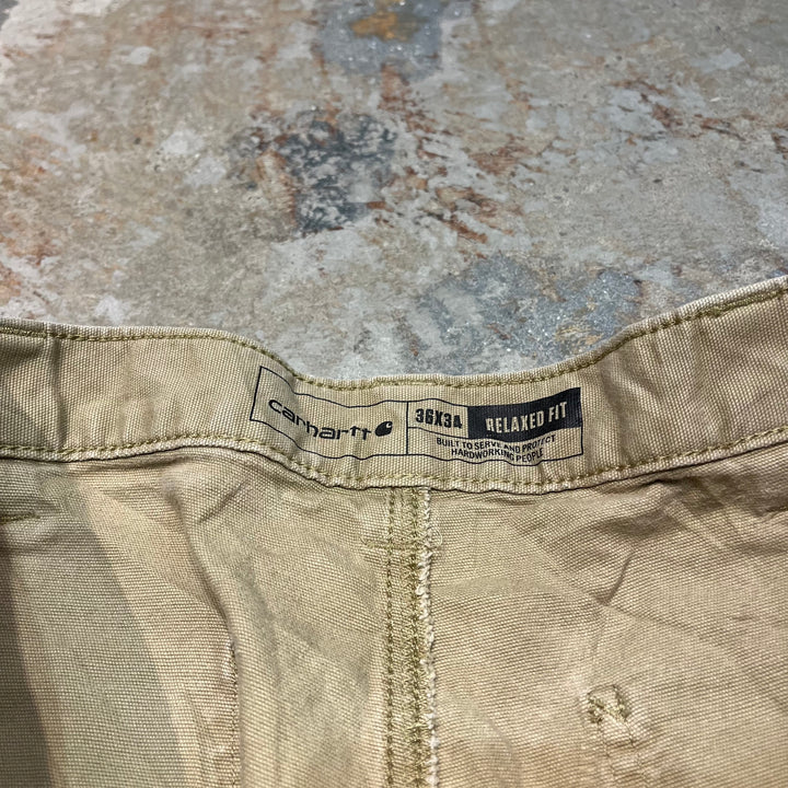 #4222 古着 Carhartt/カーハート/ Duck Painter Pants/ダック地 ペインターパンツ / ワークパンツ/ RELAXED FIT/サイズ36×34