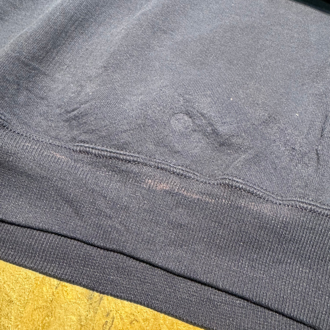 Used clothing Made in USA 80's~ RUSSELLATHLETIC/Russell Athletic/Crew neck blank wet/Plain/Size XL