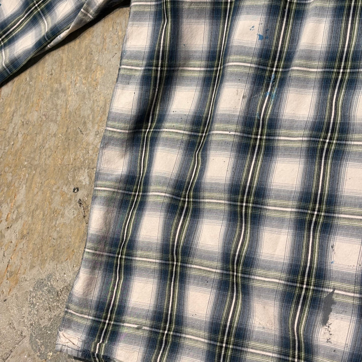 Used clothing carhartt/Carhartt/Button-down long sleeve shirt/Checked pattern/Size 2XL