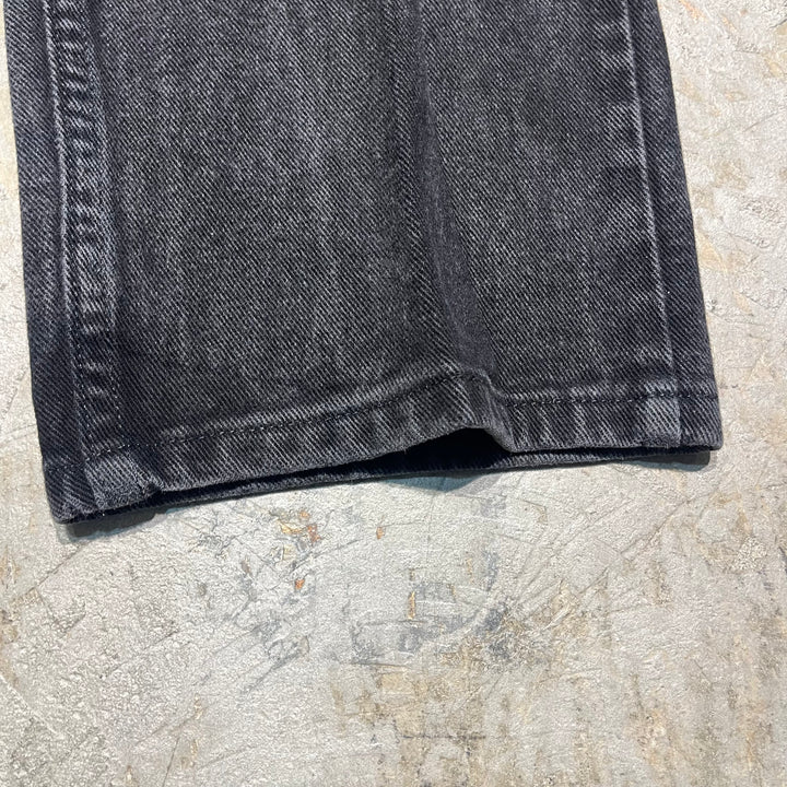 #4186 古着 Lee/リー/Black Denim Pants/ブラックデニムパンツ/サイズ32×32