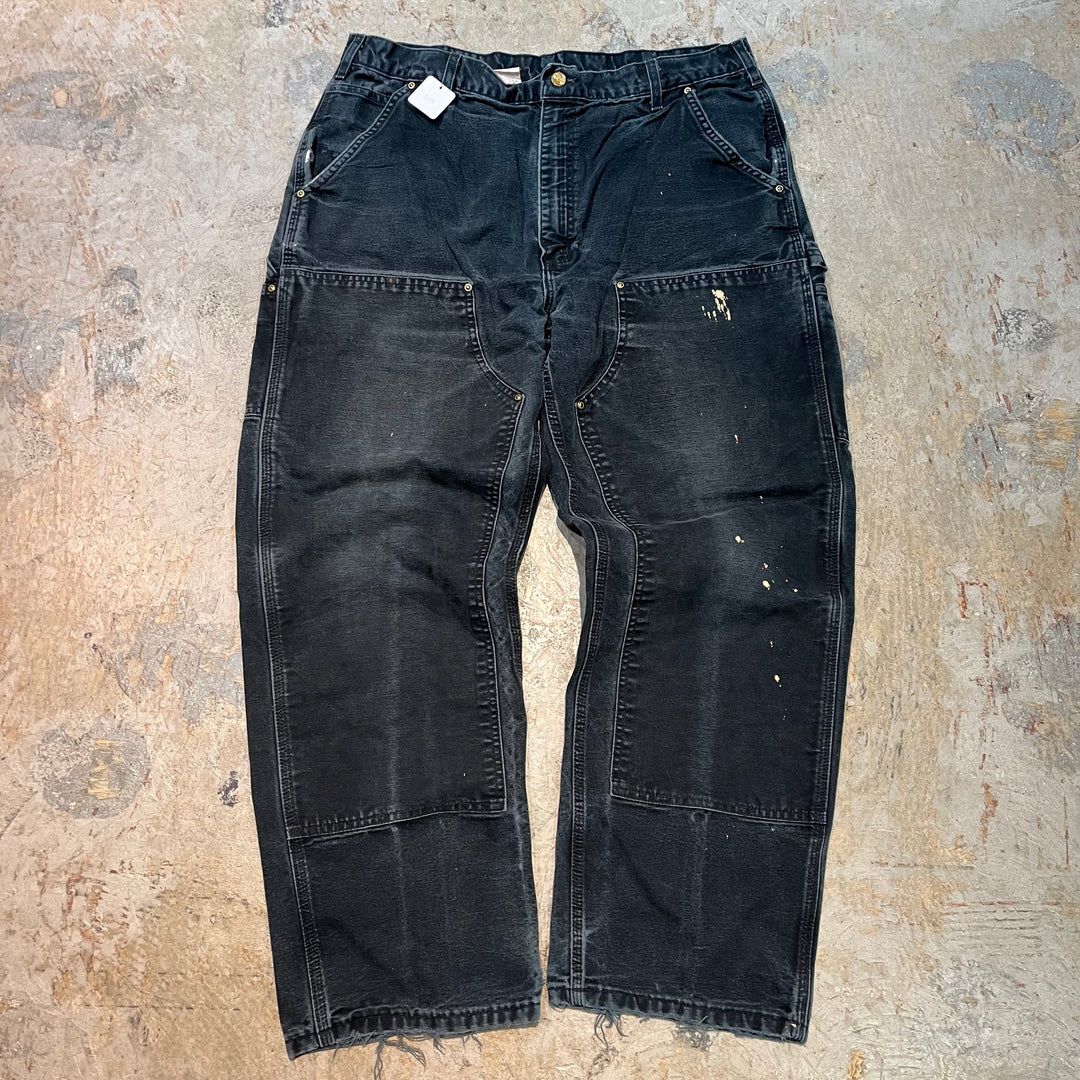 古着 Carhartt/カーハート Double-Knee Painter Pants/ダブルニー ペインターパンツ/ジーンズ/デニムパンツ/実寸サイズ35×29