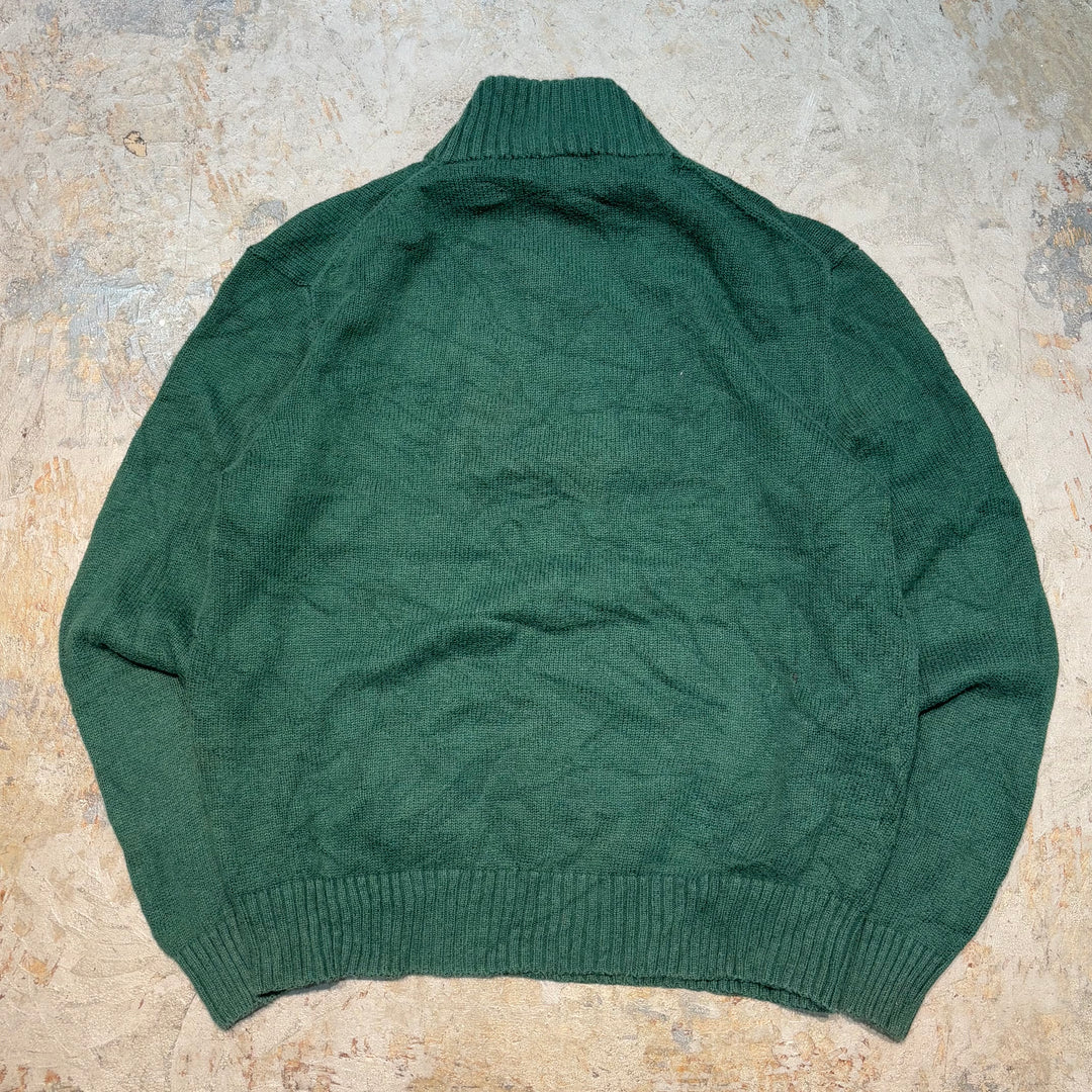 Ralph Lauren/ Polo Ralph Lauren/ Half Zip 니트 스웨터/ 사이즈 M의 사용 의류 폴로