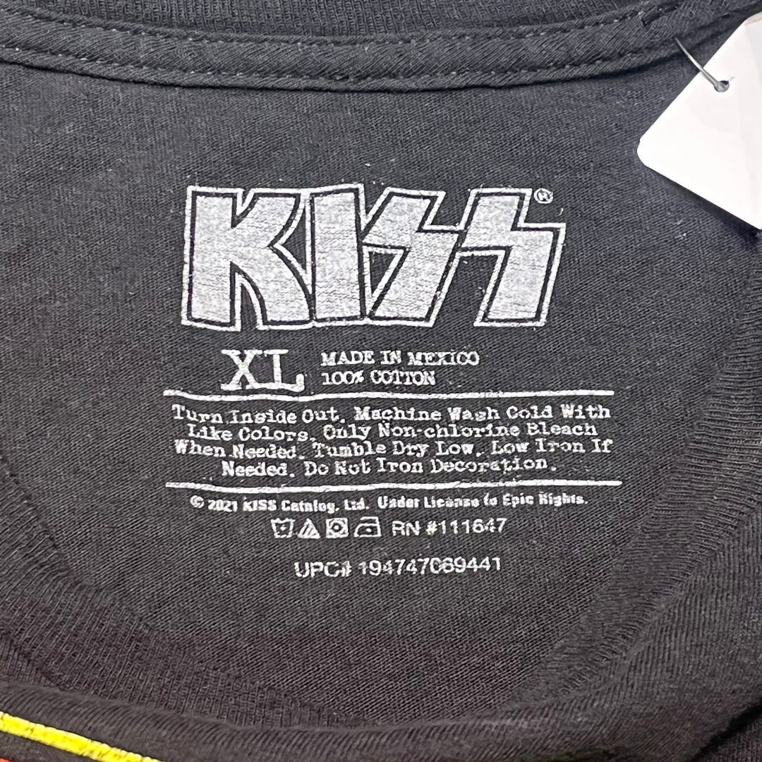 古着 KISS/キッス/バンドプリントTシャツ/ サイズXL