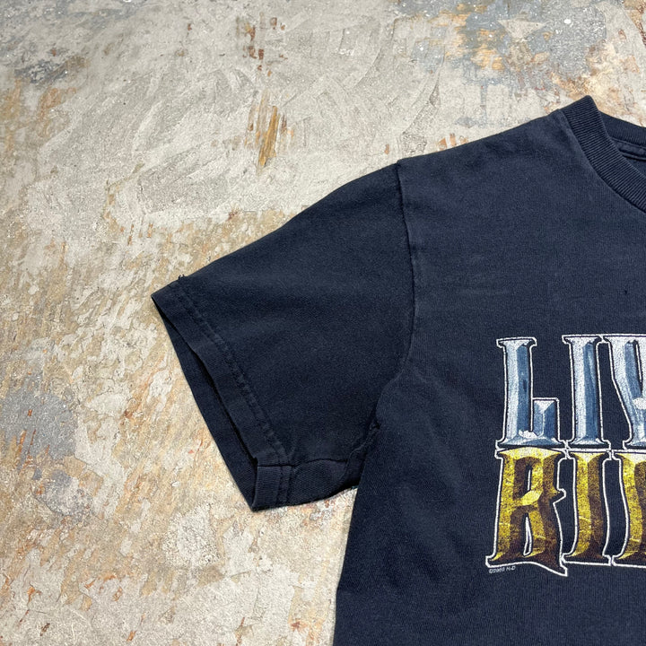 古着 Harley-Davidson/ハーレー ダビッドソン/LIVE FREE RIDE HARD/プリントTシャツ サイズS