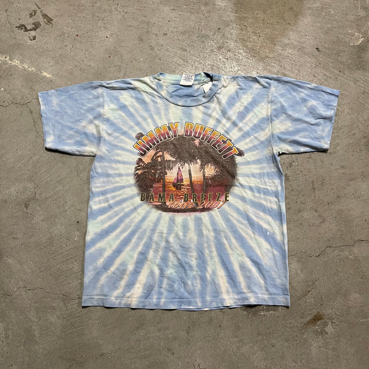 古着 USA製 ジミー・バフェット / BAMA BREEZE【曲名】 / 2007年ツアー / シングルステッチ Tシャツ/サイズL