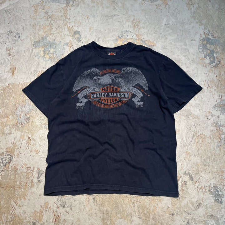 古着 Harley-Davidson/ハーレー ダビッドソン / アラスカ州 オーランド ストア / プリントTシャツ / サイズL
