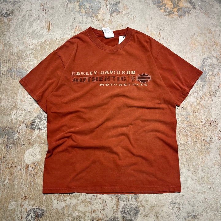 古着 USA製 Harley-Davidson/ハーレー ダビッドソン ワシントン州 ダウンタウン・シアトル プリントTシャツ サイズL