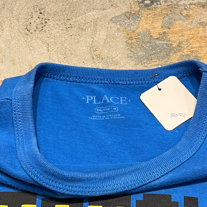 Used clothing PLACE/"TOTAL CONTROL/ Game print T-shirt/Size 2XL