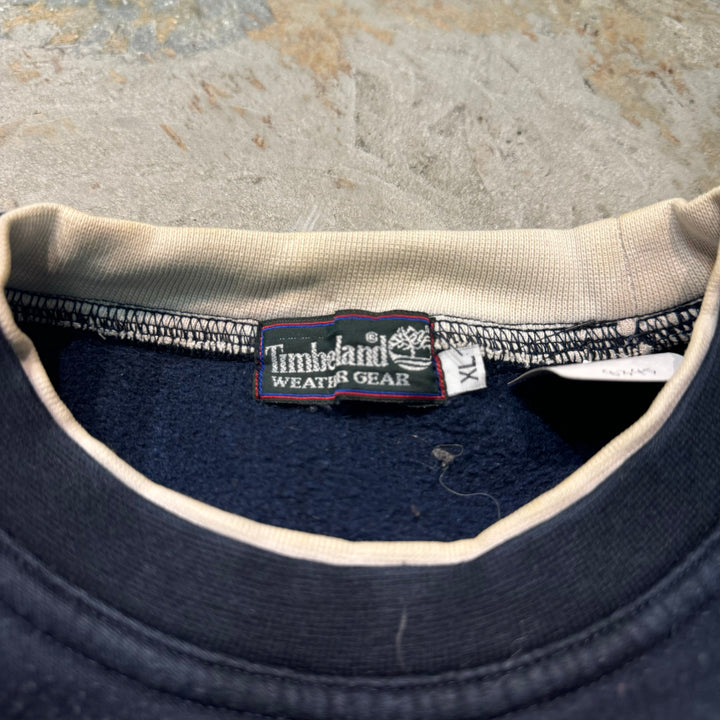古着 timberland/ティンバーランド/クルーネックスウェット/サイズXL