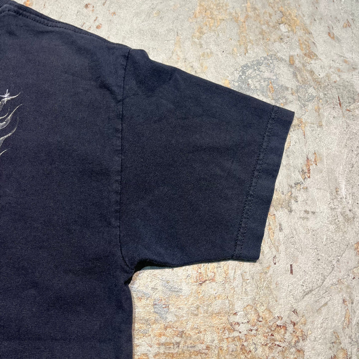 Used clothing 90's HARD ROCK CAFE Detroit/Hard Rock Cafe/Advertising/Company/Printed T-shirt/Size equivalent to 2XL