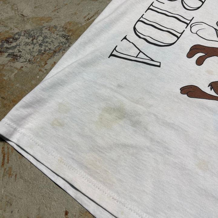 古着 USA製 94's ルーニーテューンズ/バッグス・バニー/フロリダ/ヴィンテージ プリントTシャツ/サイズS