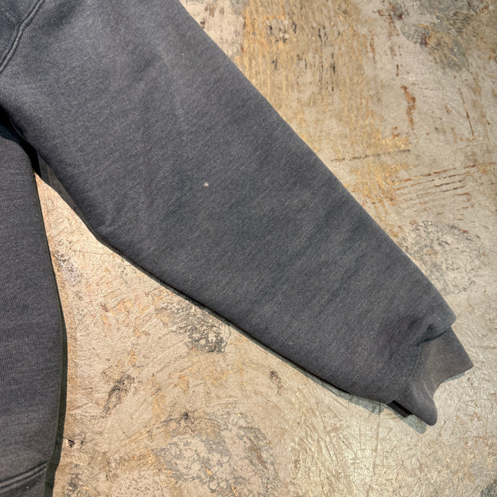 古着 carhartt/カーハート/ハーフジップスウェット/裏地メッシュ/サイズL相当