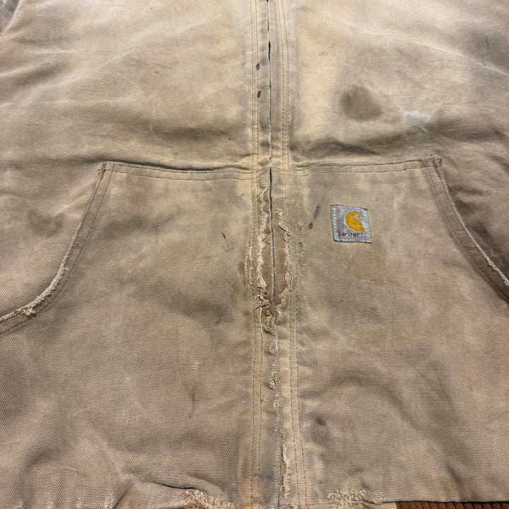 古着 carhartt/ カーハート/ アクティブジャケット/ 裏地キルティング/ サイズL