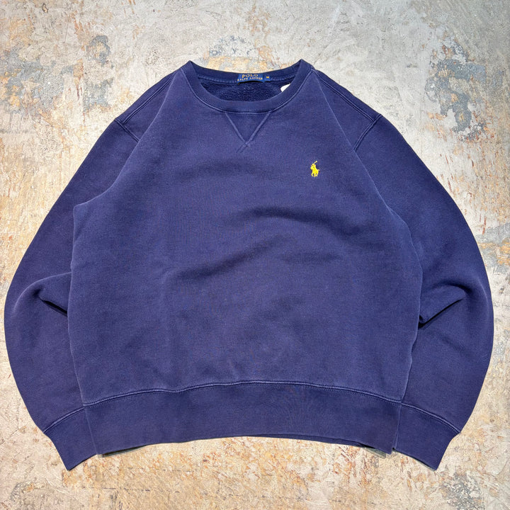 古着 POLO by Ralphlauren/ ポロバイラルフローレン/ クルーネックスウェット/ サイズM