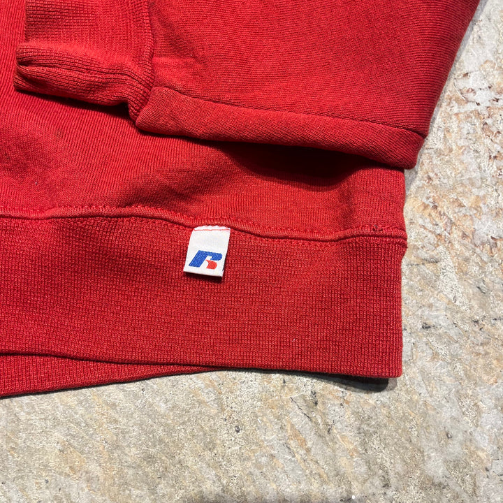 #4126 古着 Russell Athletic/ラッセルアスレチック/Crew Neck College Sweat/クルーネックカレッジスウェット/UNM/サイズM