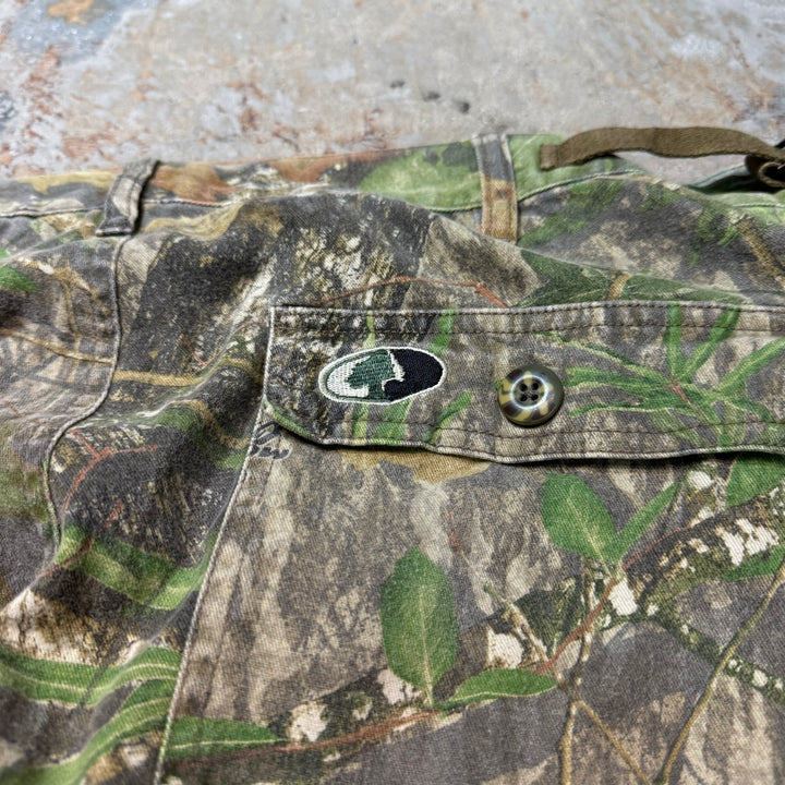 二手衣服Russell Outdoors/Russell戶外/Mossy Oak/Massy Oak/Real Tree Camo Cargo Pants/size L