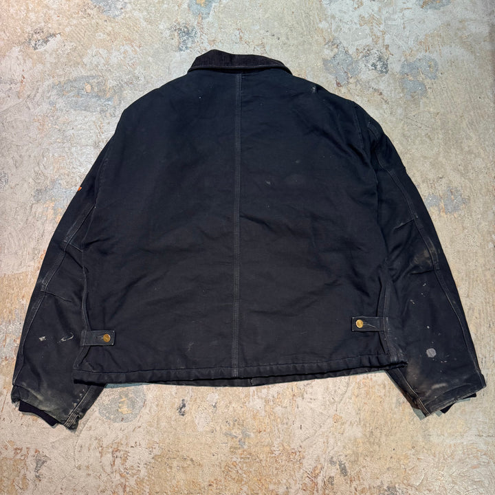 古着 carhartt/ カーハート/ トラディショナルジャケット/ 裏地キルティング/ 襟コーデュロイ/ サイズ2XL