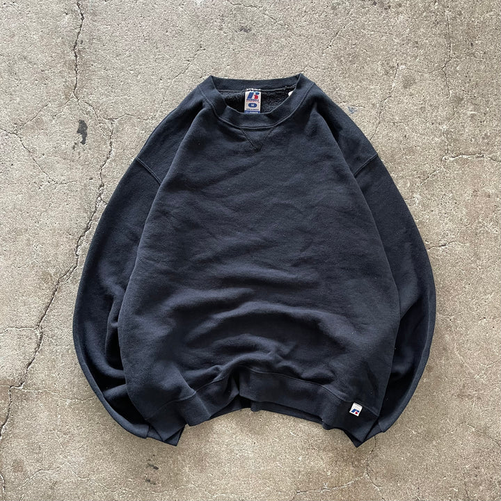 旧衣服RUSSELL ATHLETIC/ RUSSELL ATHLETIC/空白克罗内克湿衫/素色/尺寸M